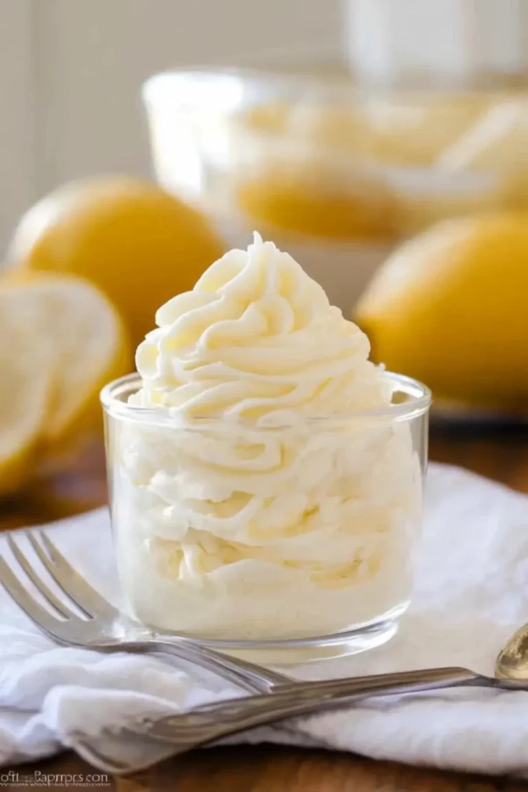Lemon Mascarpone Mousse
