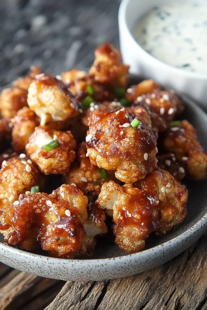 Sweet Chili Cauliflower Wings