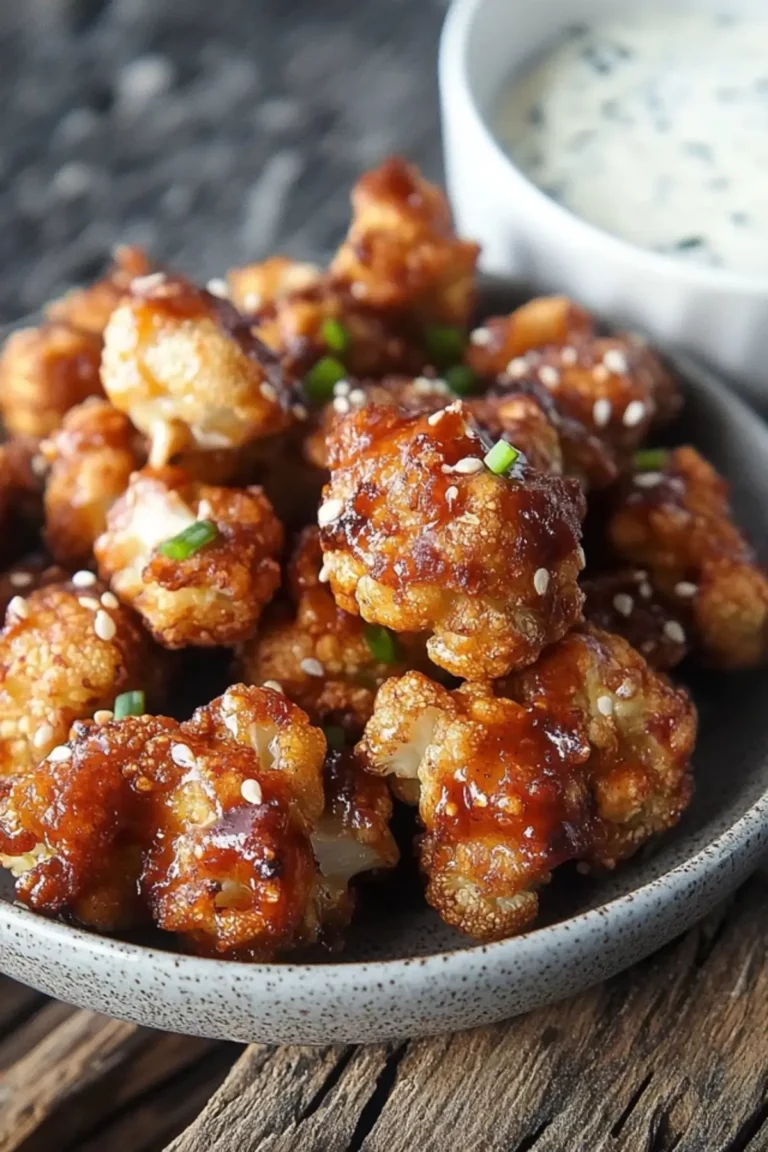 Sweet Chili Cauliflower Wings
