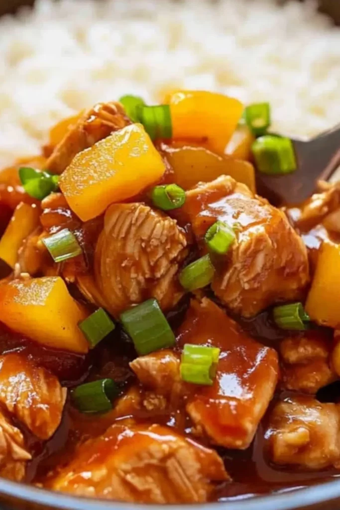 Sweet Hawaiian Crockpot Chicken