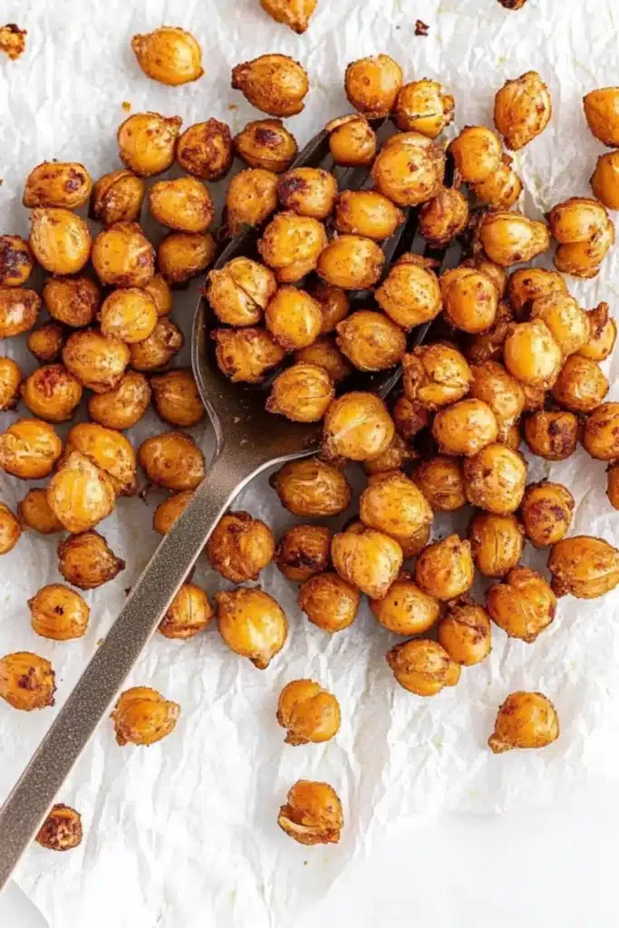Air Fryer Crispy Chickpeas