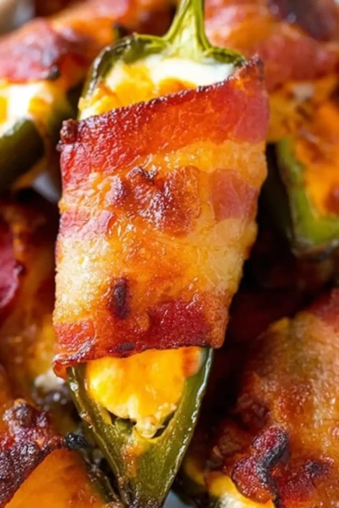 Bacon Wrapped Jalapeno Poppers