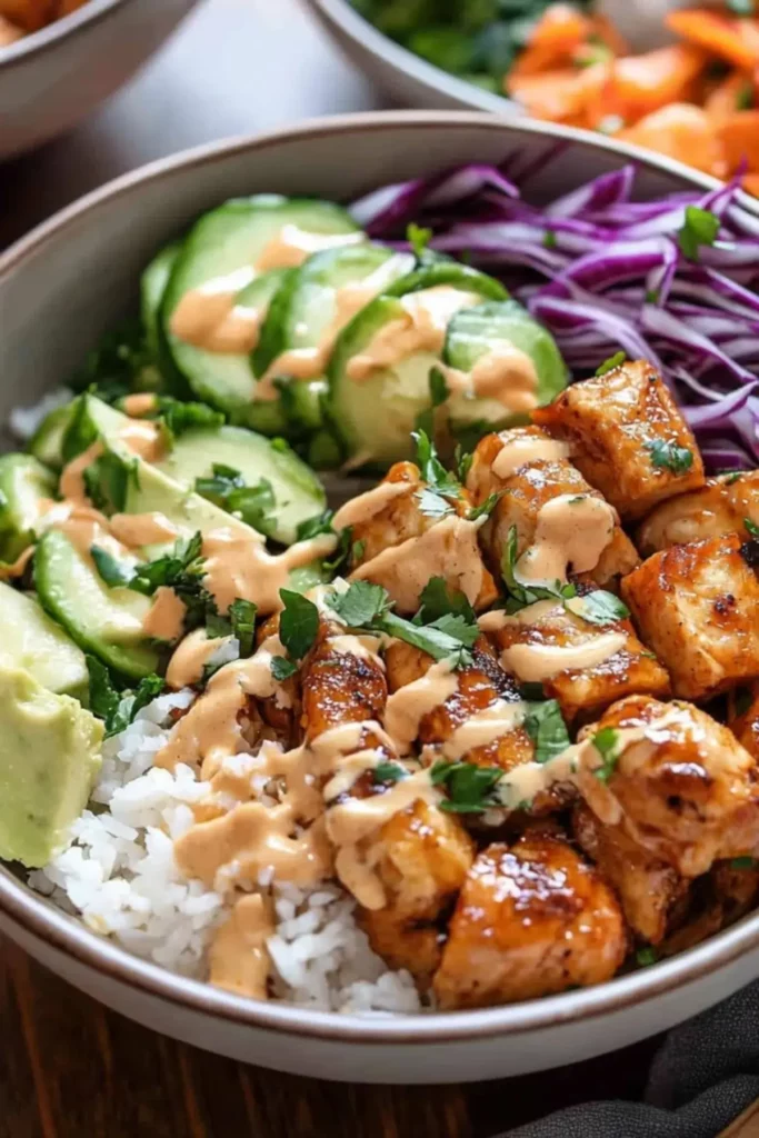 Bang Bang Chicken Bowl