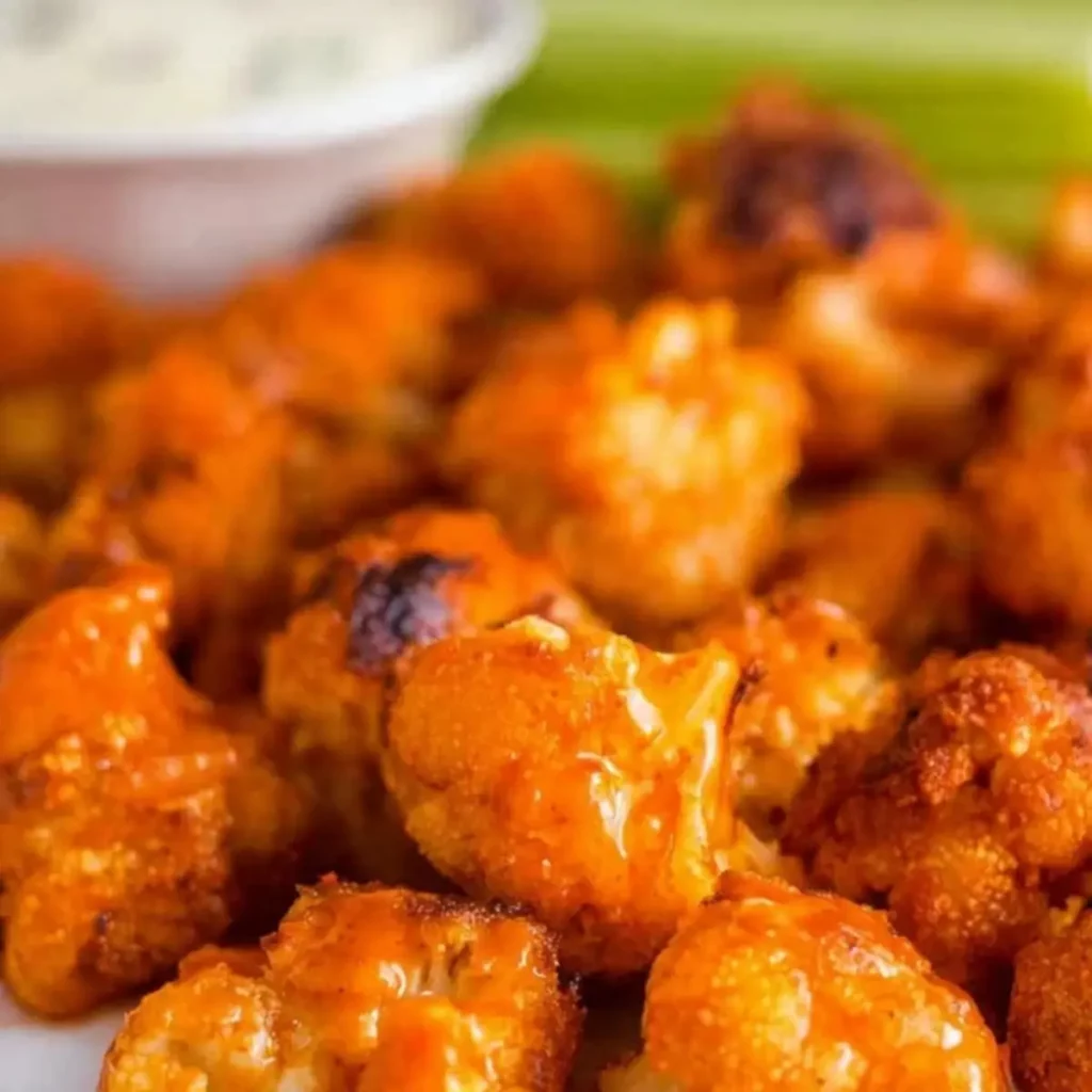 Buffalo Cauliflower Bites