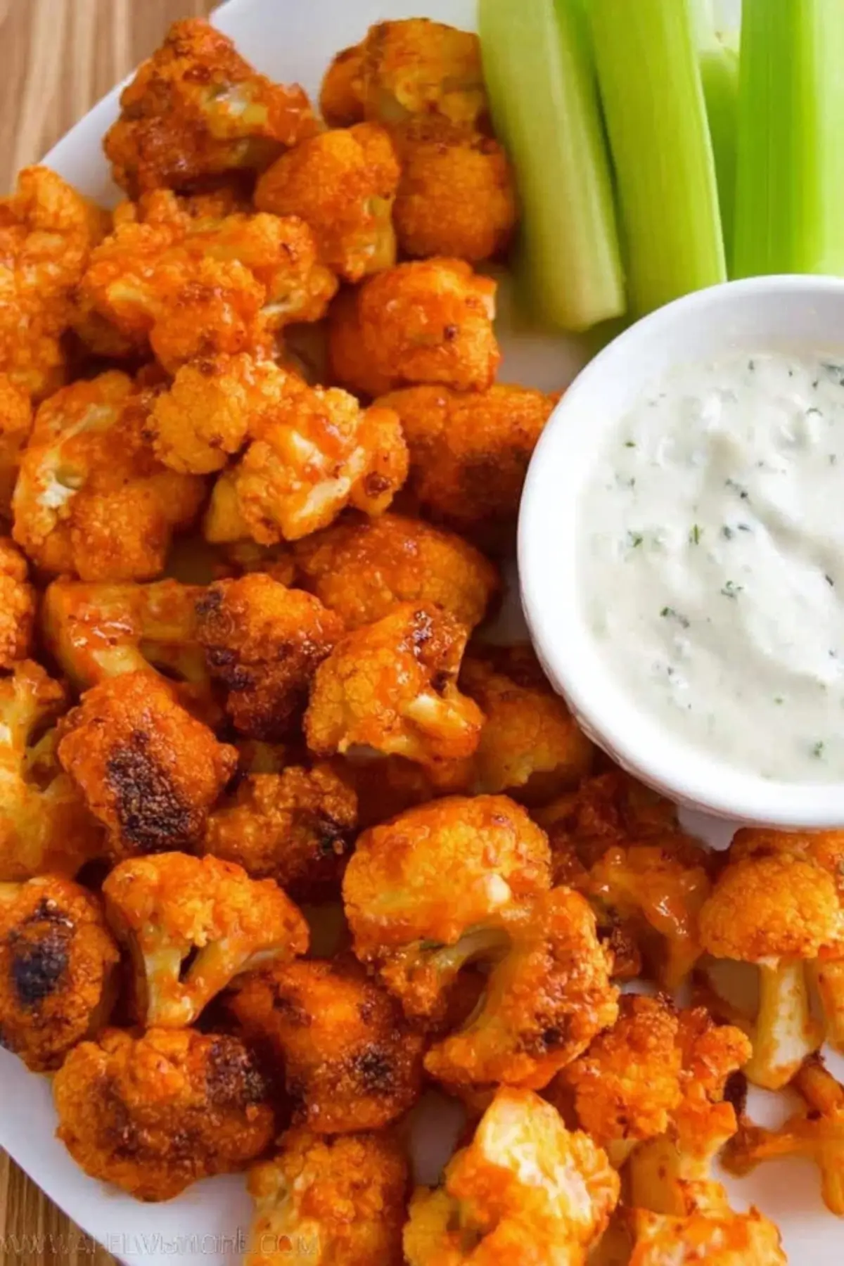 Buffalo Cauliflower Bites