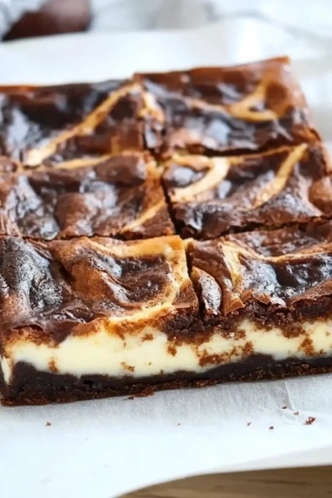 Cheesecake Brownies