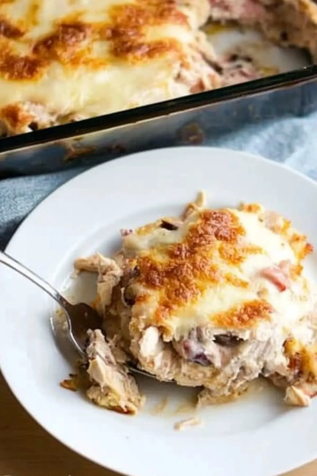 Chicken Cordon Bleu Casserole