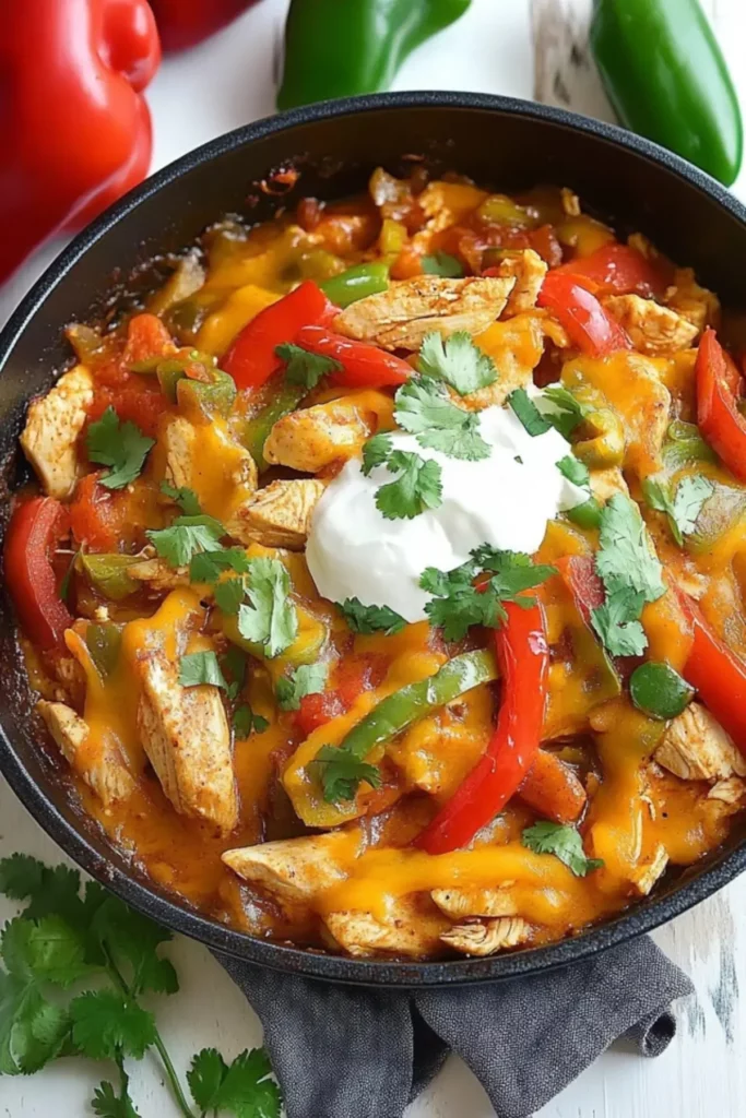 Chicken Fajita Casserole
