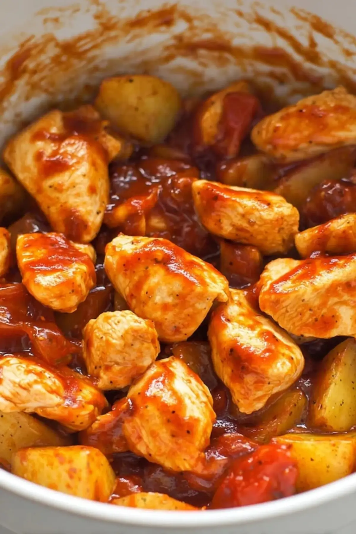 Chicken and Roasted Potato Bowl
