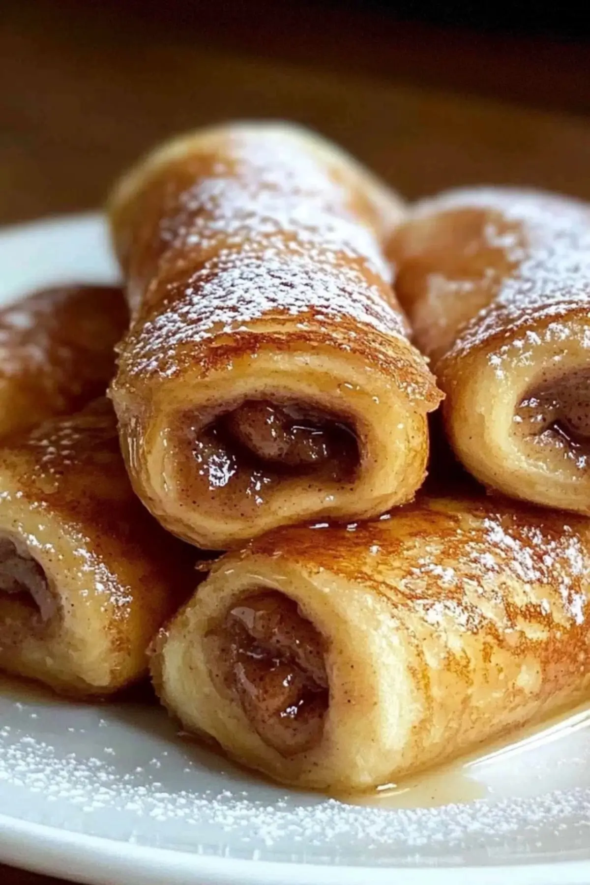 Cinnamon Roll French Toast Roll-Ups