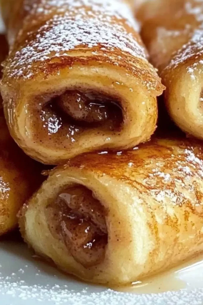 Cinnamon Roll French Toast Roll-Ups