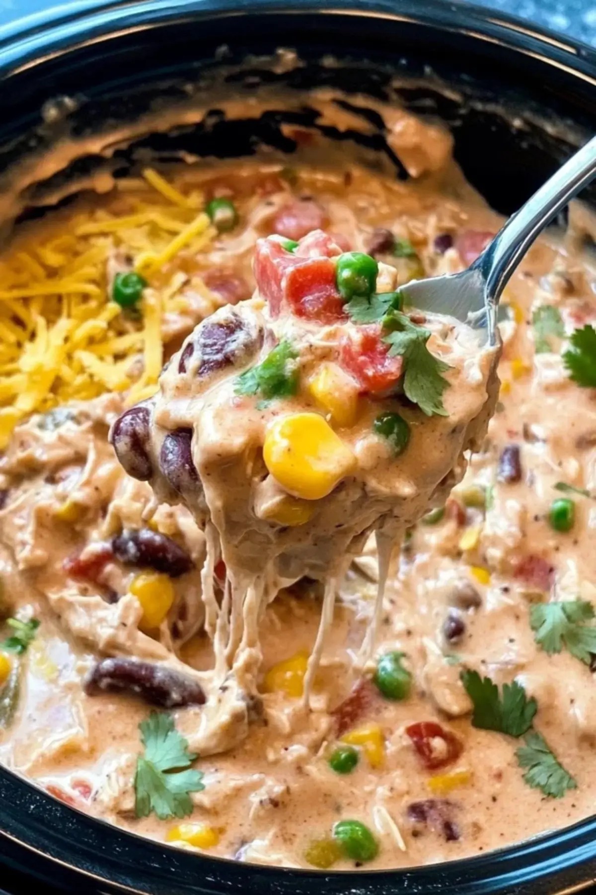Creamy Slow Cooker Fiesta Chicken