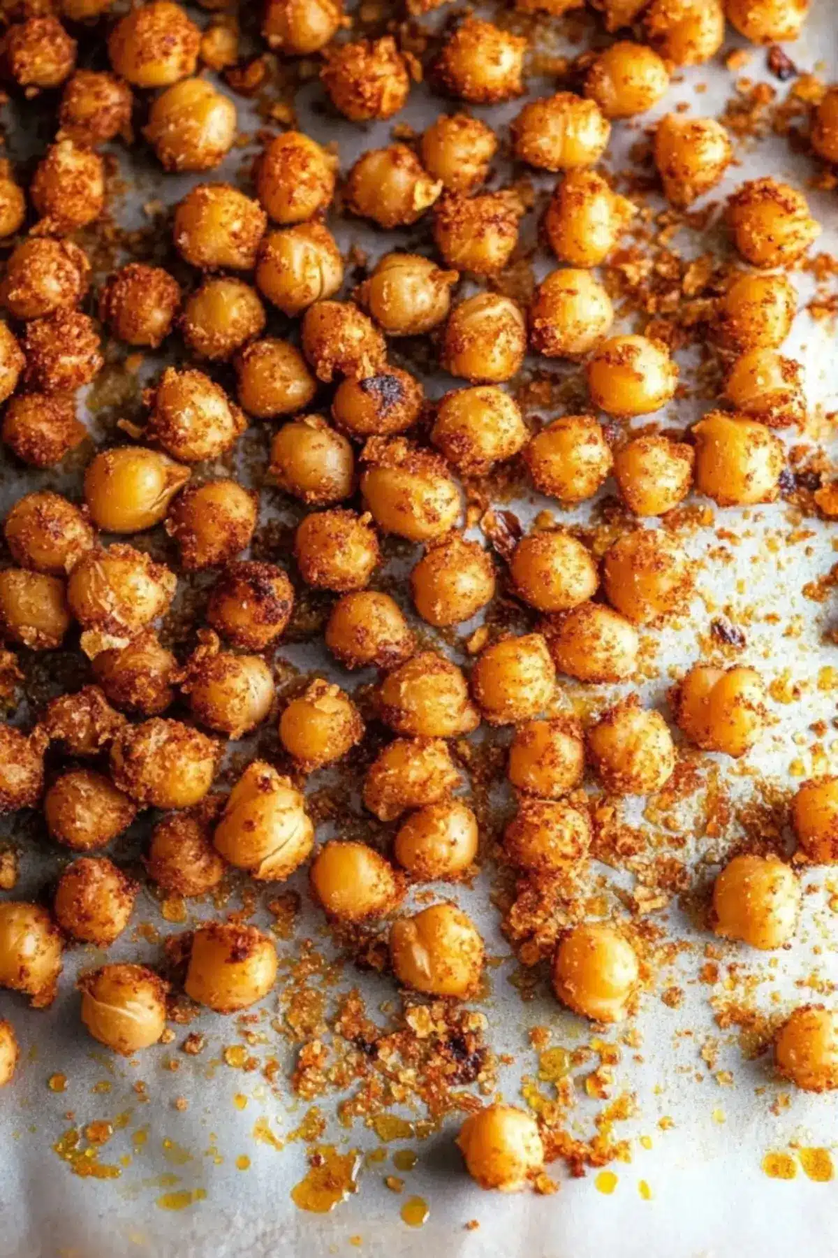 Crispy crunchy chickpeas