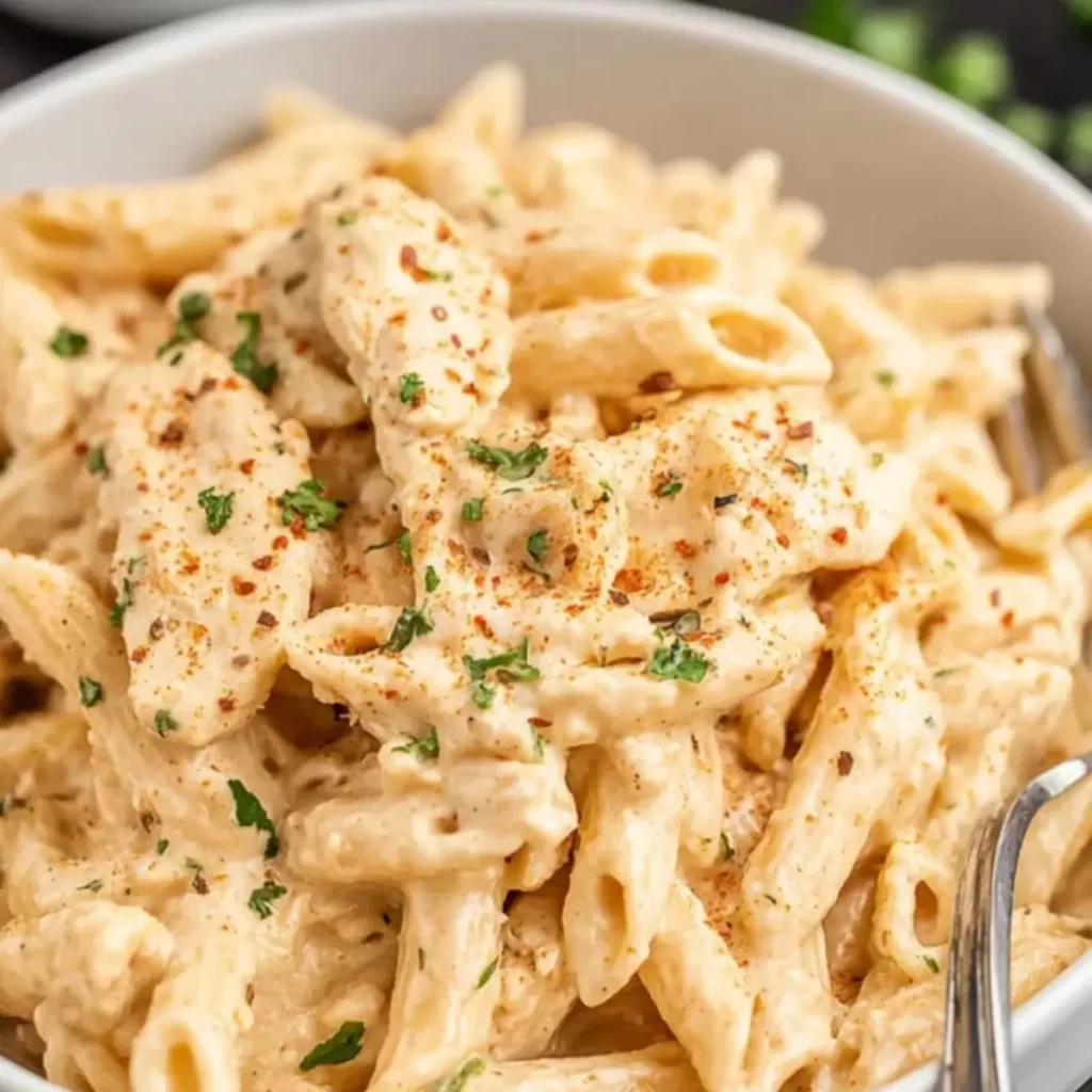 Crock Pot Cajun Chicken Pasta