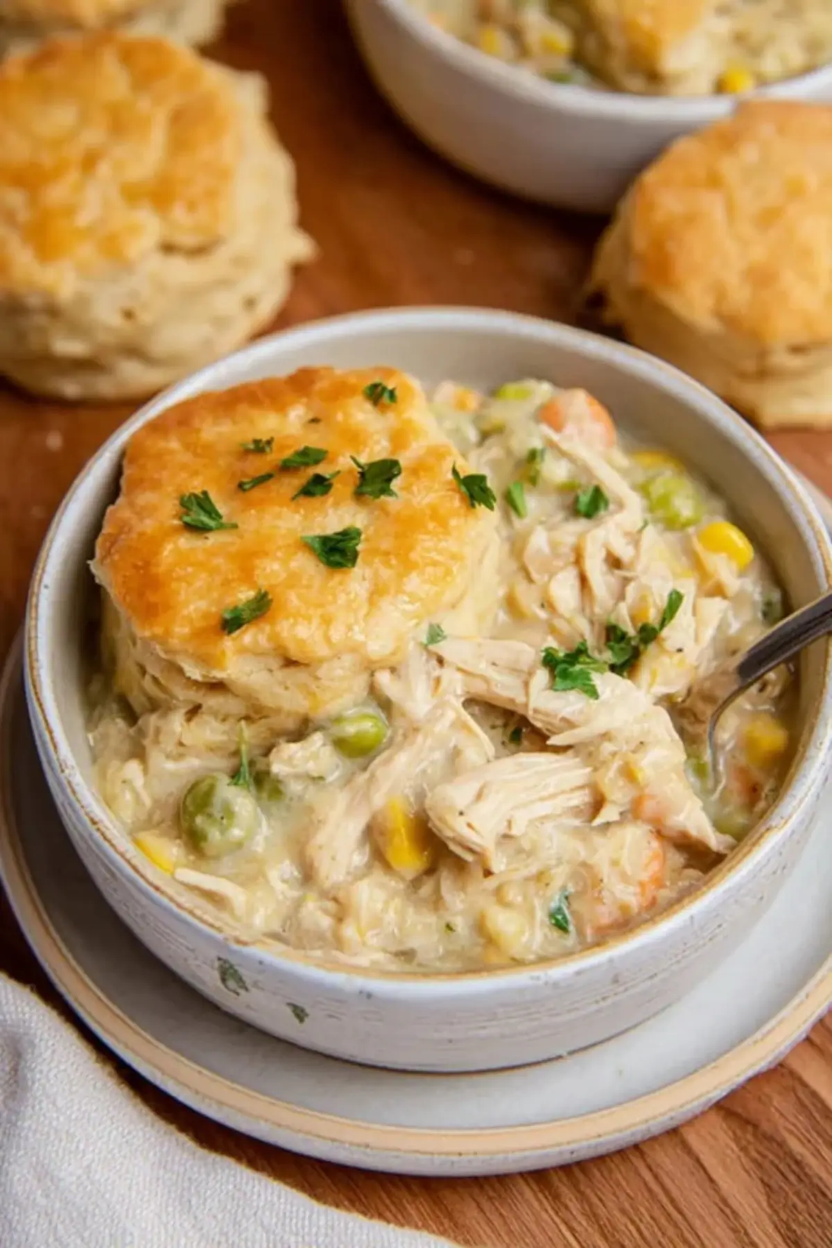 Crock Pot Chicken Pot Pie
