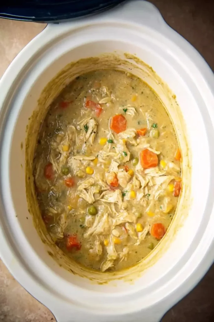 Crock Pot Chicken Pot Pie