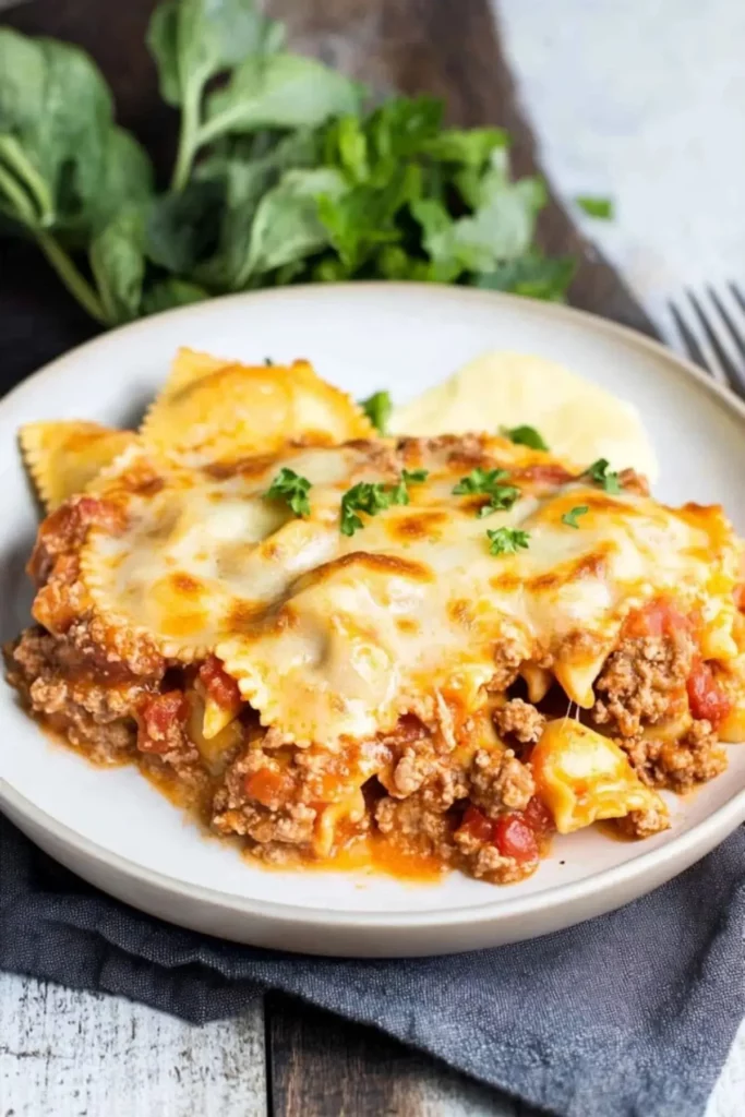 Crockpot Ravioli Lasagna Recipe