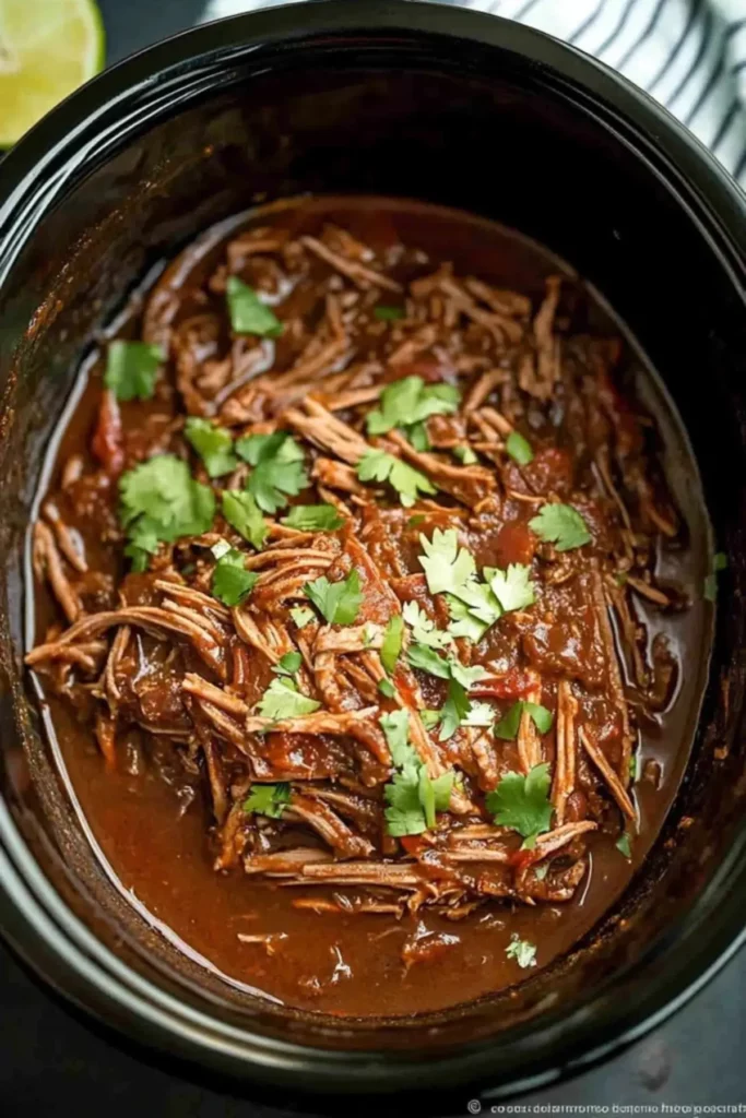 Easy Crock Pot Street Tacos recipe