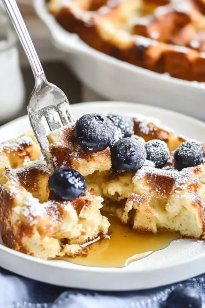 Hawaiian Roll French Toast Casserole Hawaiian Roll French Toast Casserole