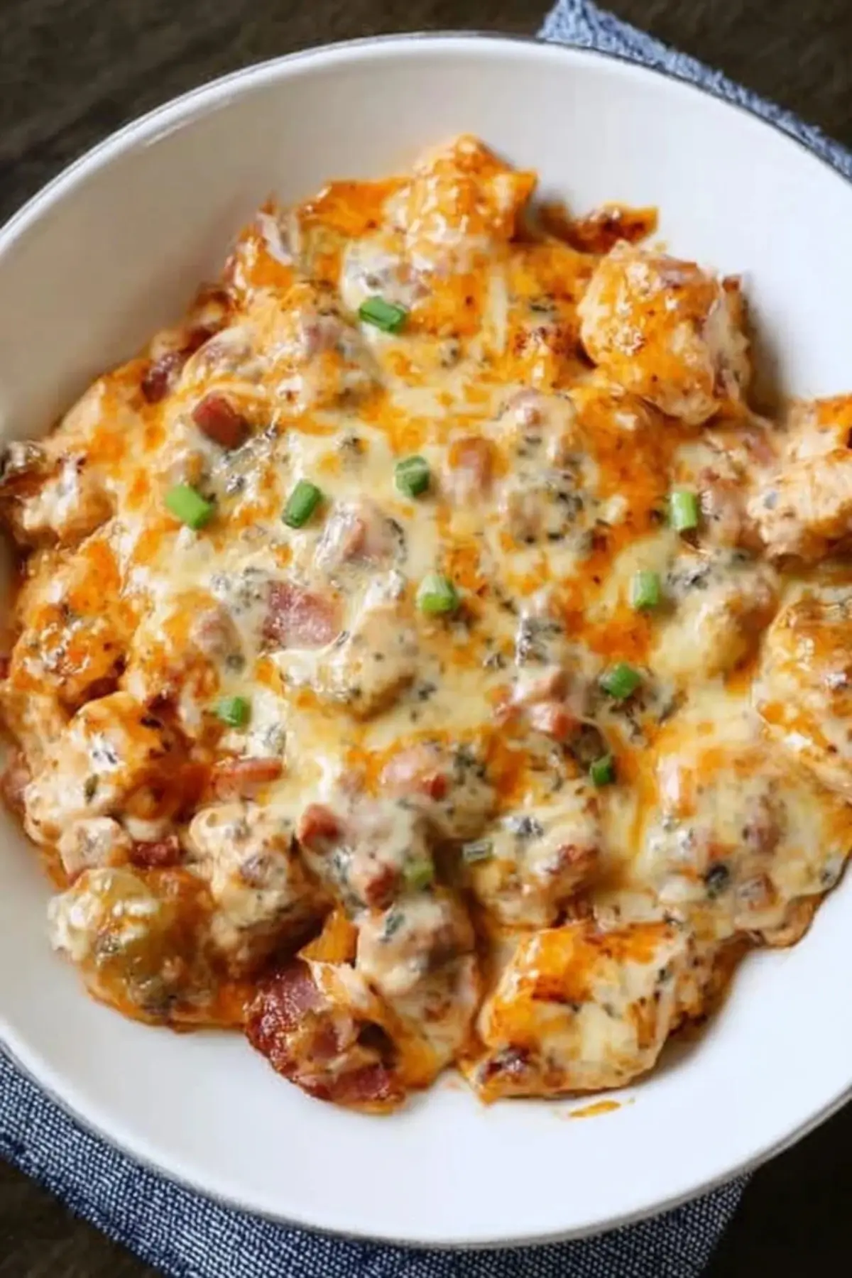 Keto Buffalo Chicken Skillet