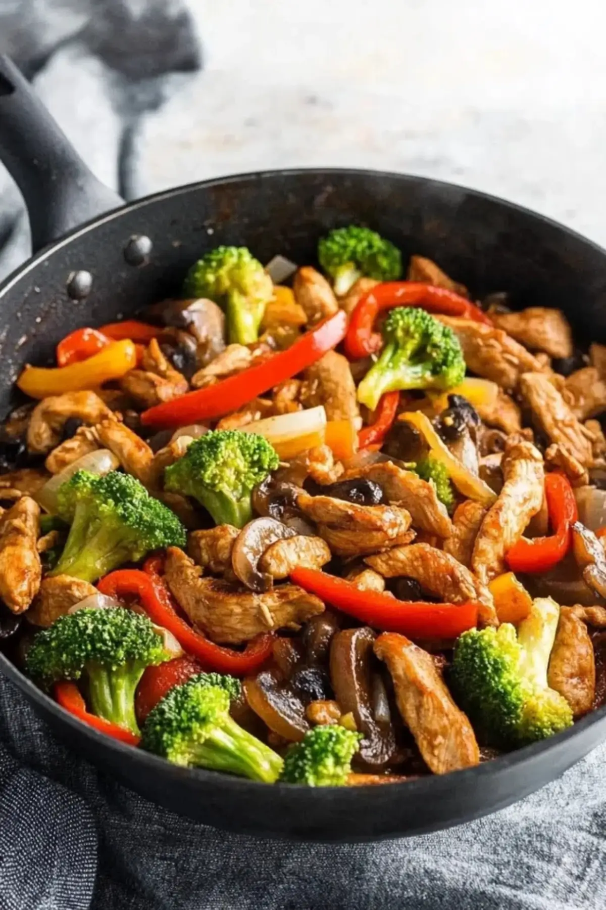 Keto Low Carb Chicken Stir Fry