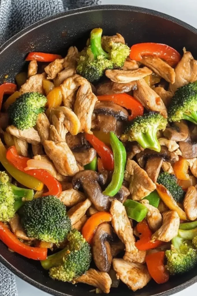Keto Low Carb Chicken Stir Fry