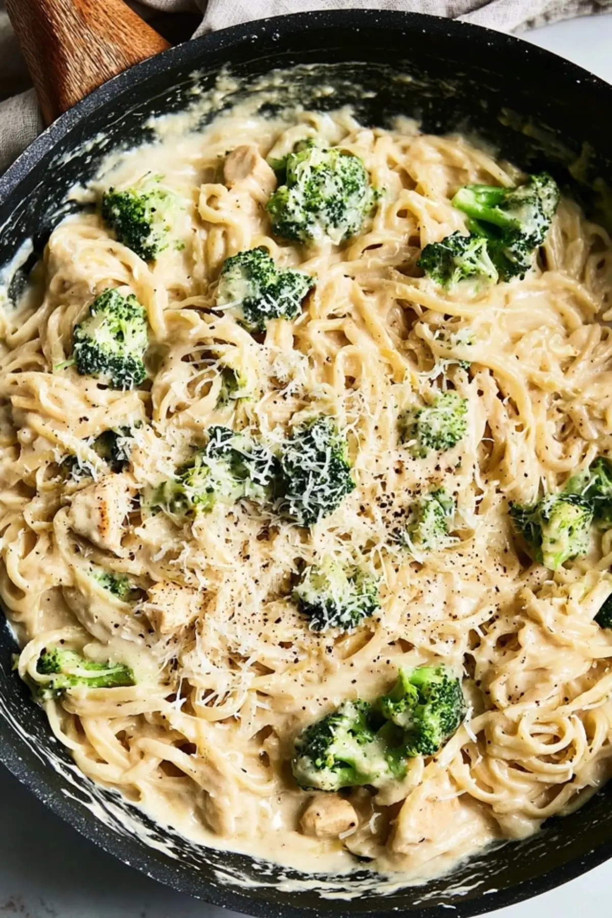Low Calorie Chicken Alfredo