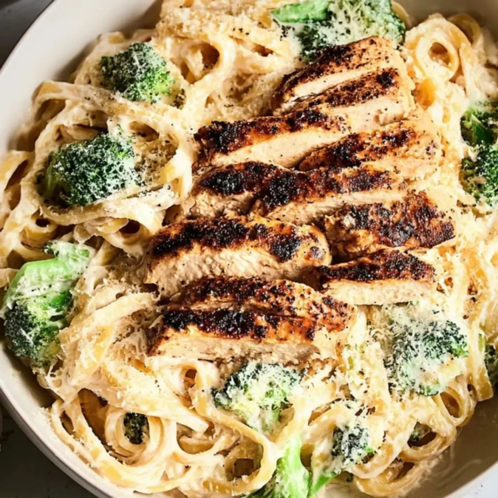 Low Calorie Chicken Alfredo