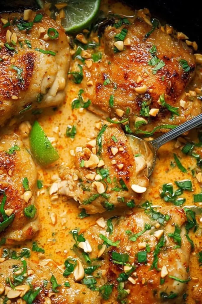 One Pan Coconut Lime Chicken Recipe