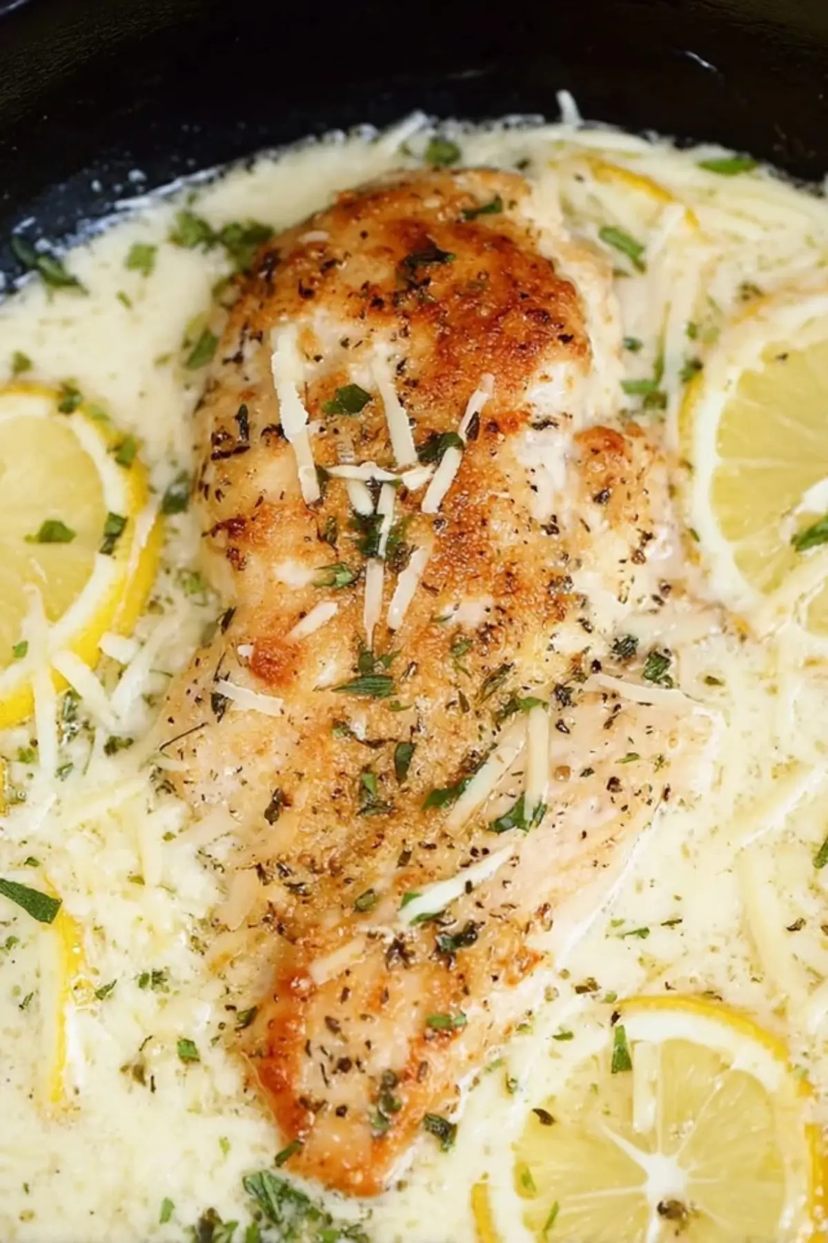 One Pan Lemon Parmesan Chicken Recipe