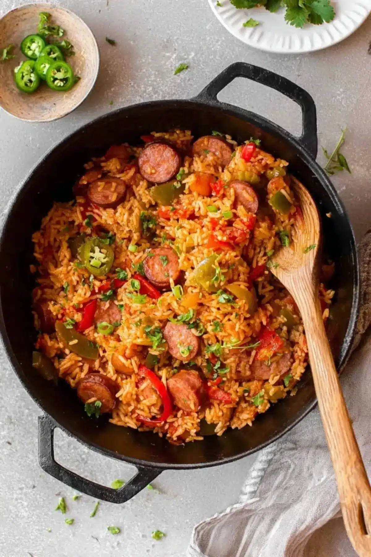One Pot Cajun Sausage and Rice Recipe