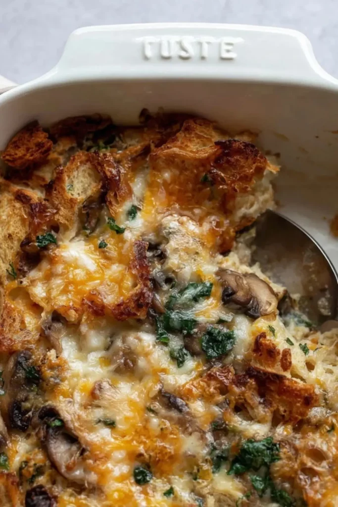 Overnight Croissant Breakfast Bake