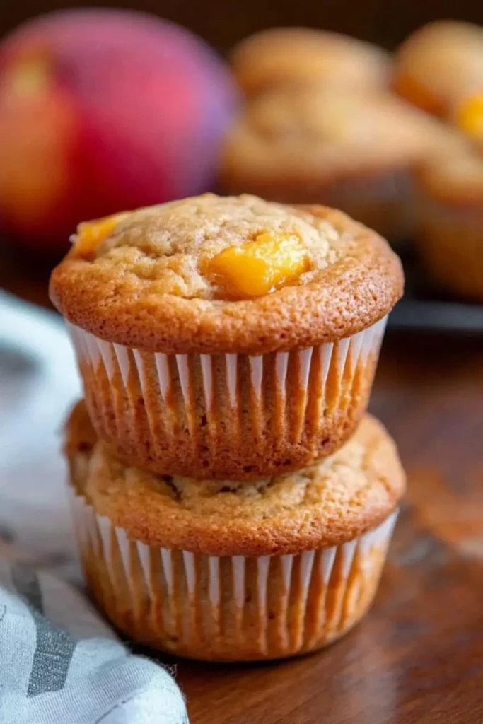 Peach Muffins Recipe Peach Muffins Recipe
