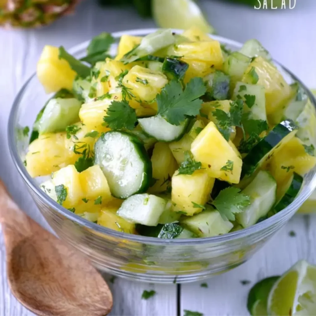 Pineapple Cucumber Salad Recipe