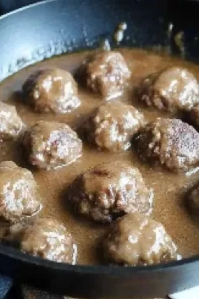 Salisbury Steak Meatballs