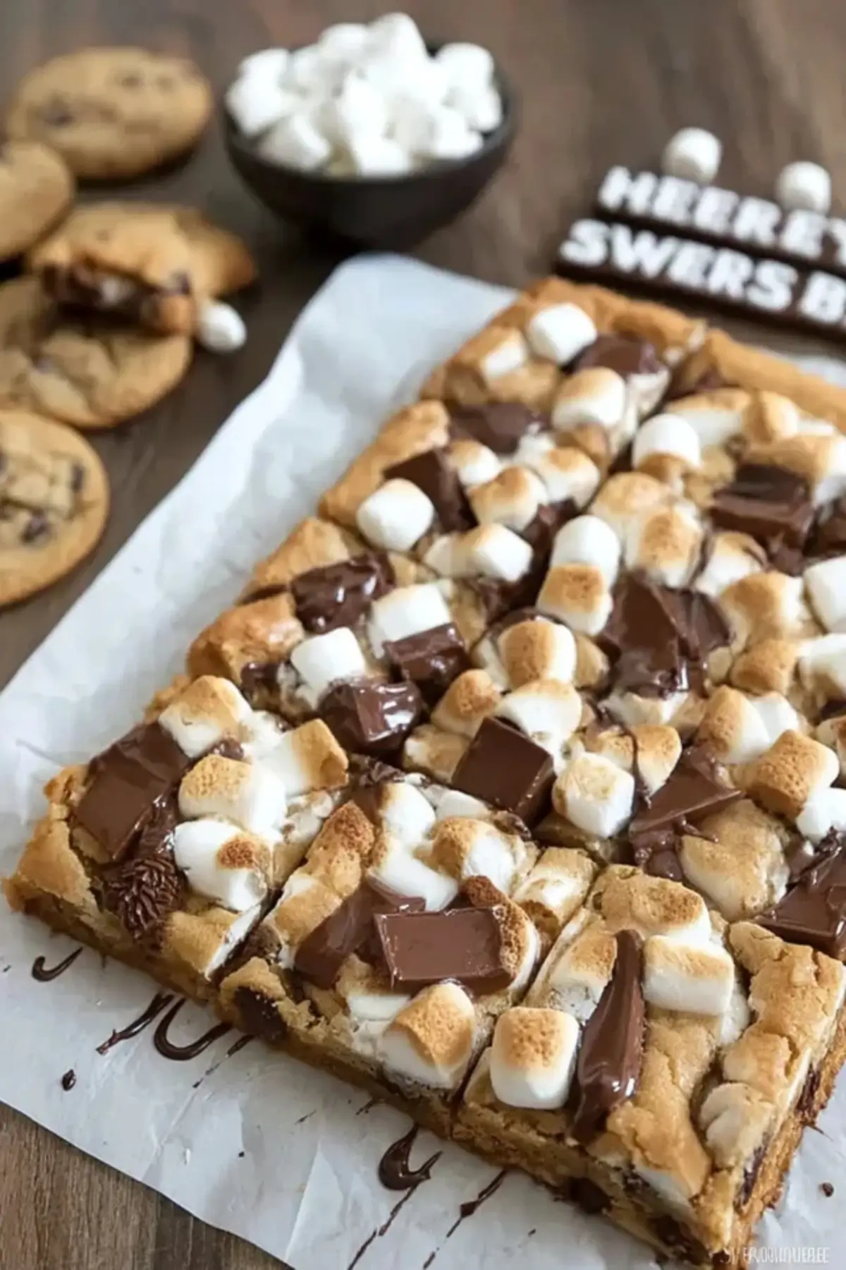 Smores Cookie Bars