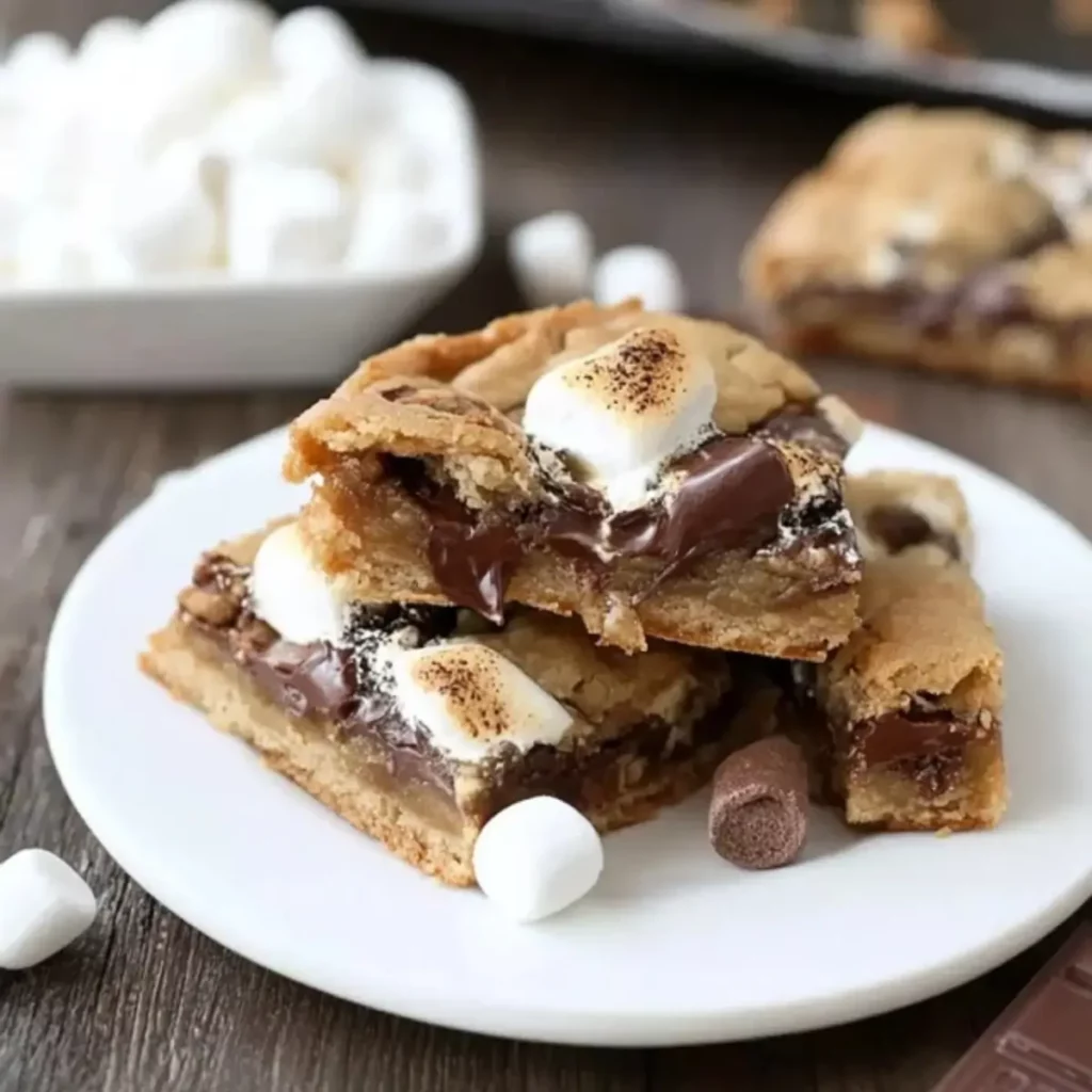 Smores Cookie Bars