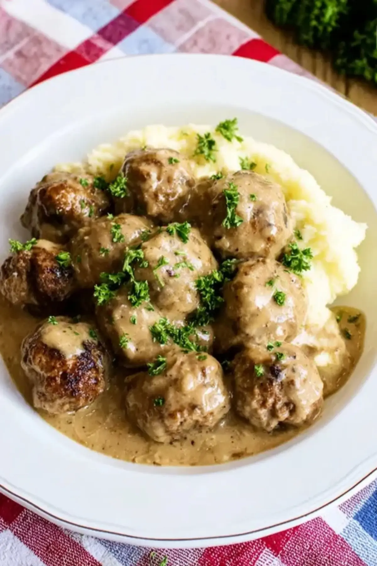 Swedish Meatballs in the Crockpot