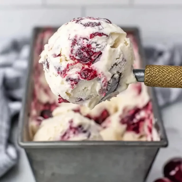 Cherry Vanilla Ice Cream Recipe