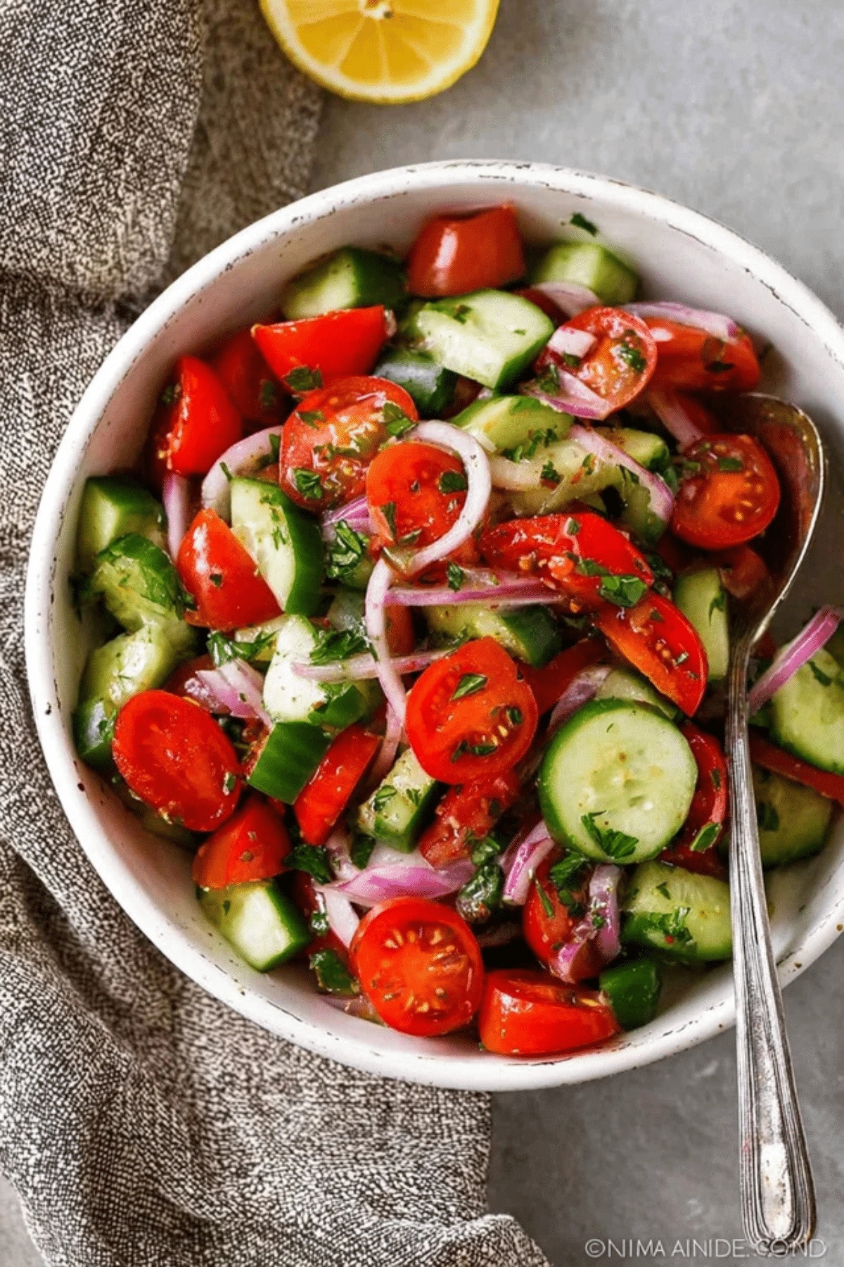 Cucumber Tomato Salad