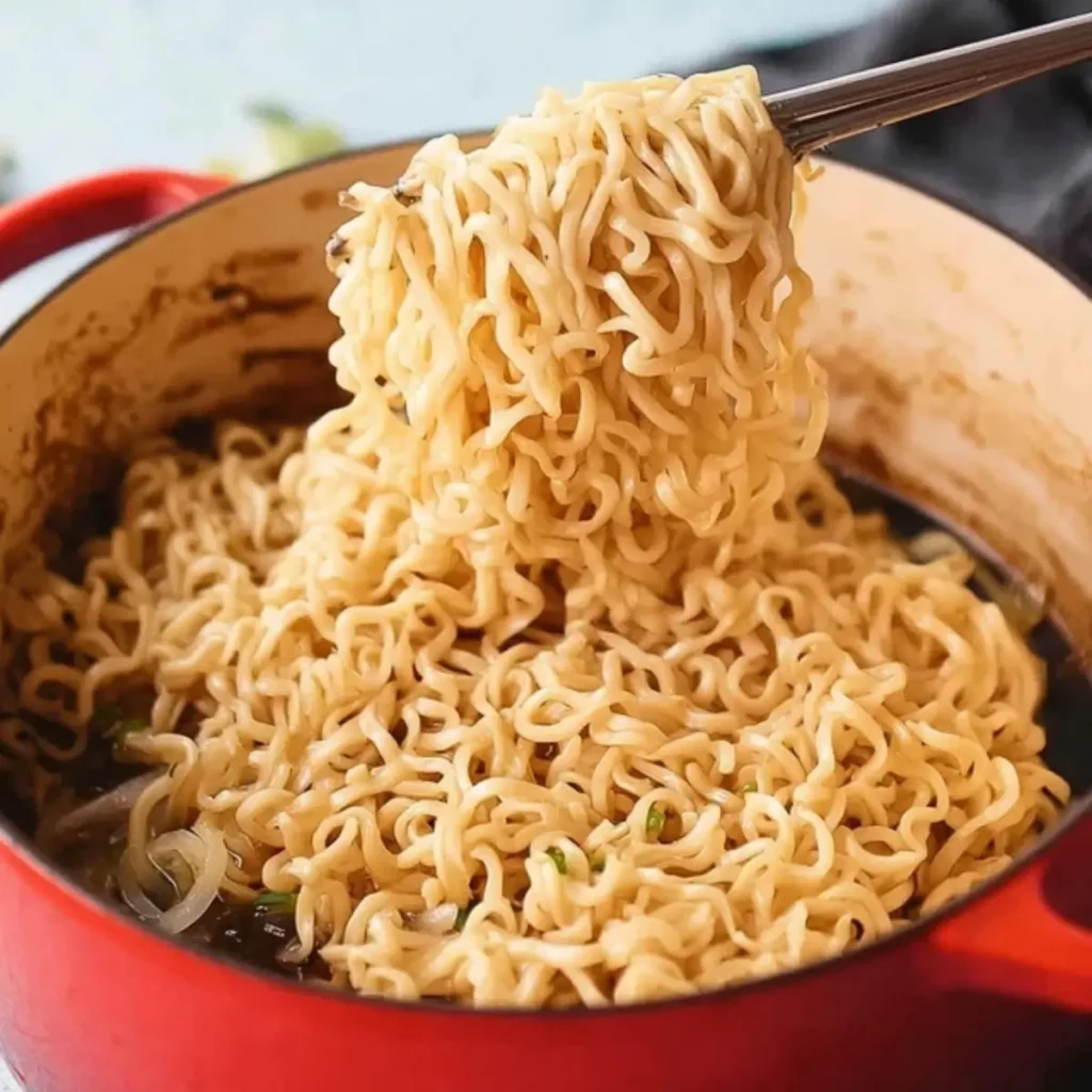 Garlic Butter Ramen Noodles