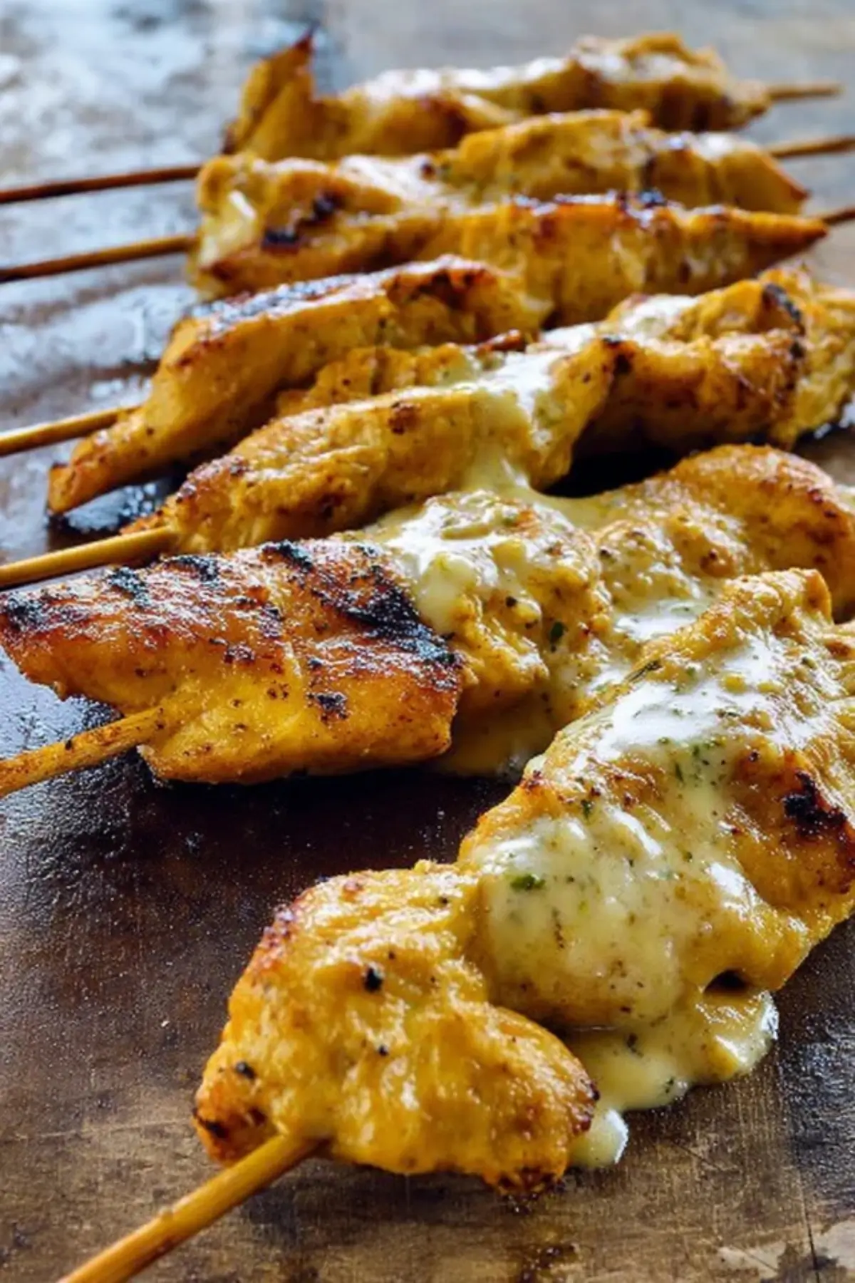 Grilled Chicken with Alabama White Sauce