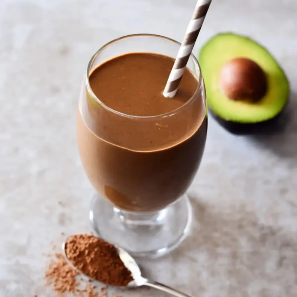 Healthy Chocolate Avocado Smoothie