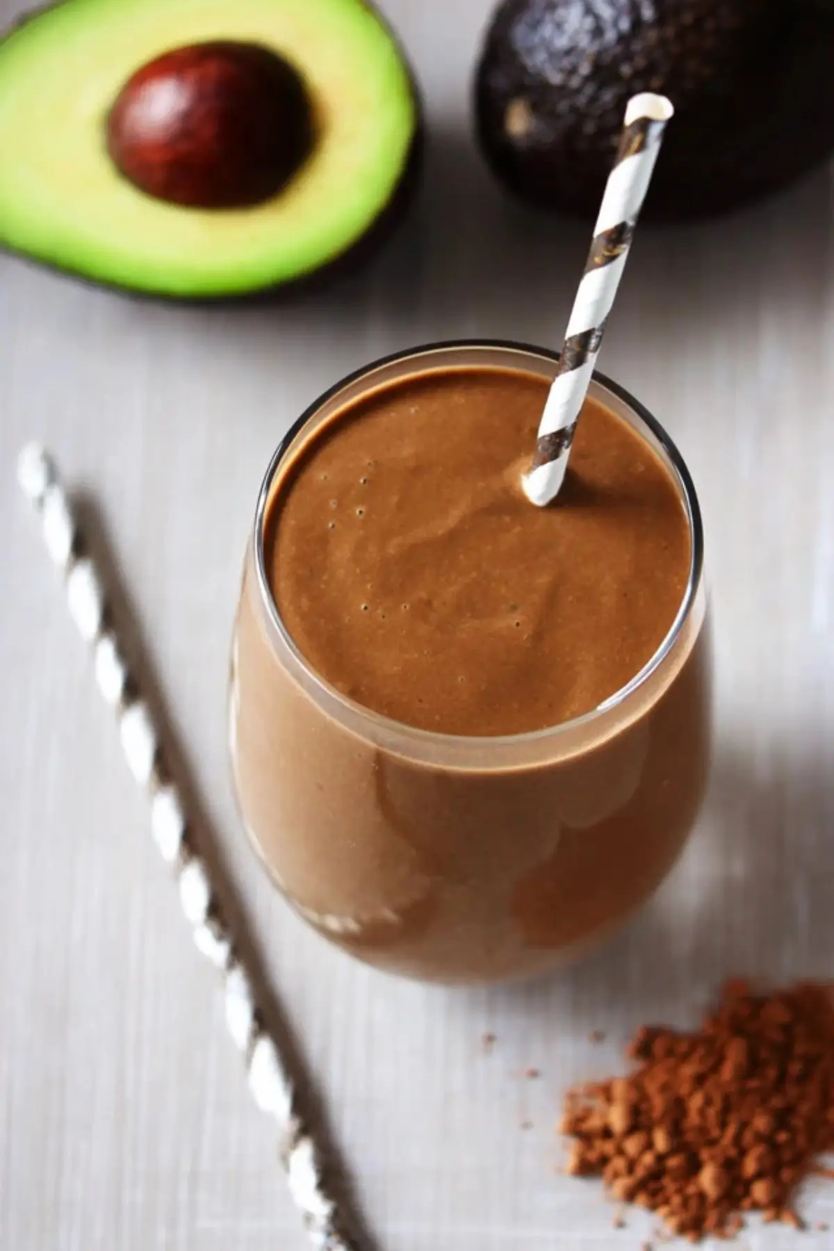 Healthy Chocolate Avocado Smoothie