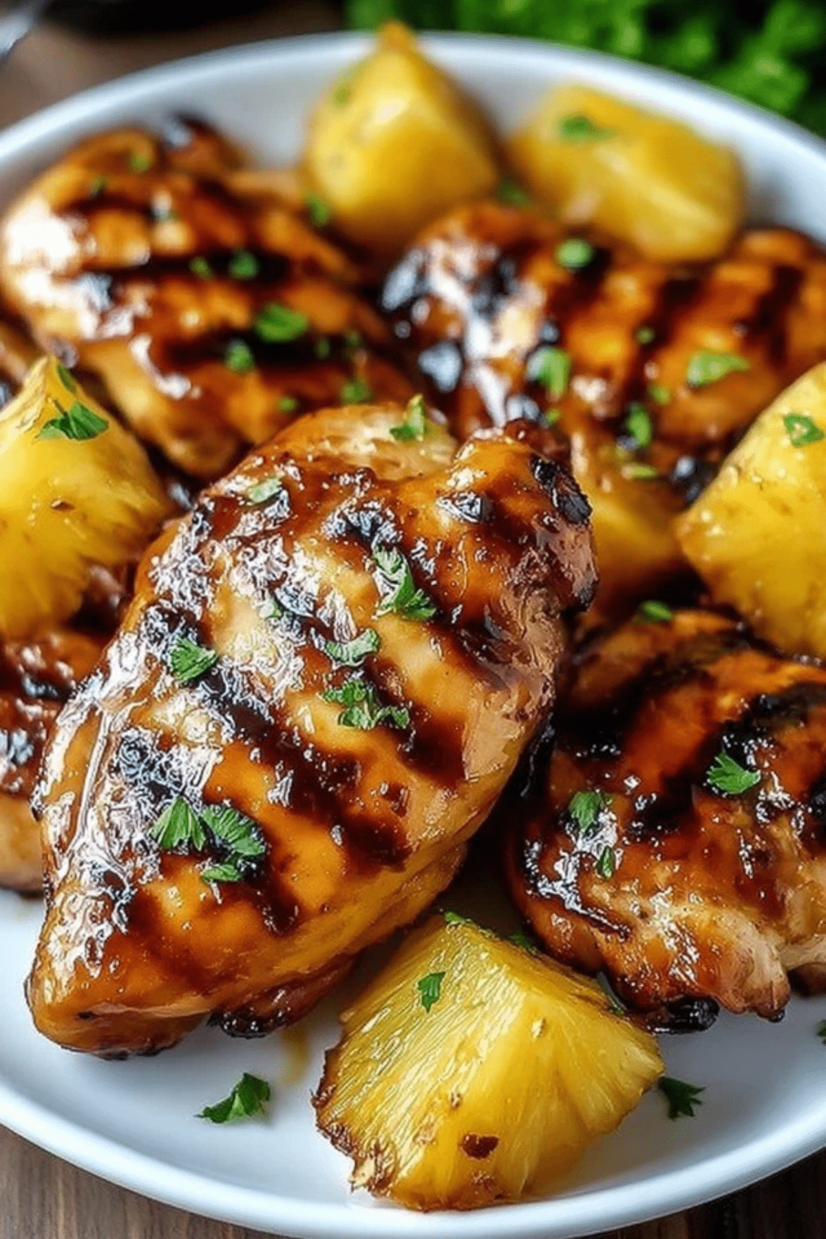 Honey Pineapple Grilled Chicken