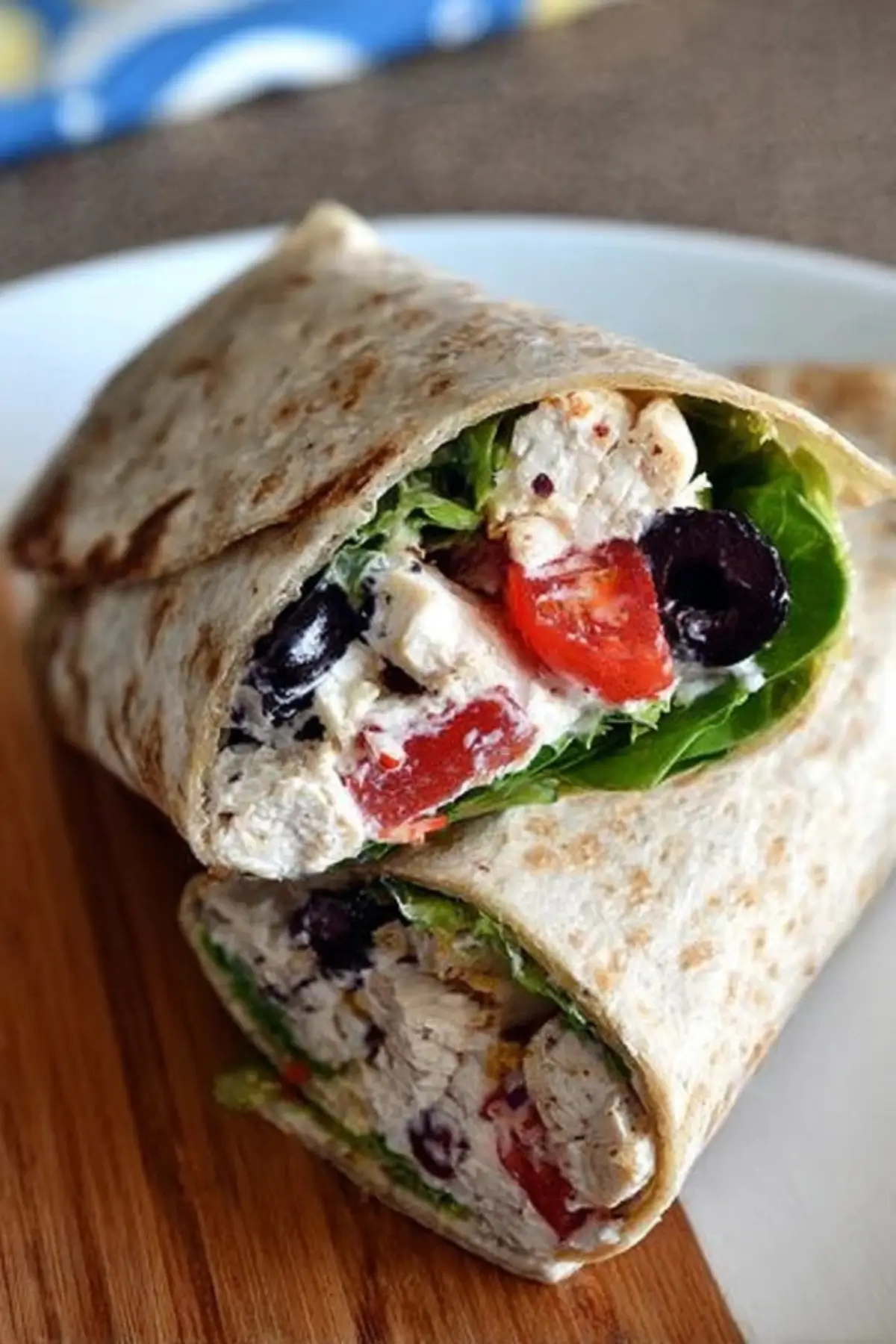 Mediterranean Chicken Wraps