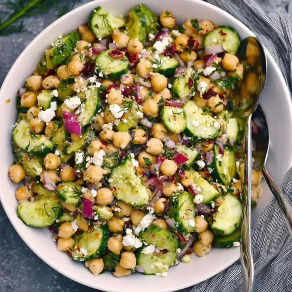 Mediterranean Chickpea Salad Recipe