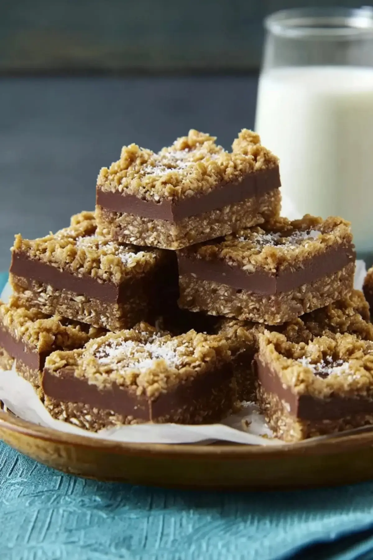 No-Bake Chocolate Oat Bars