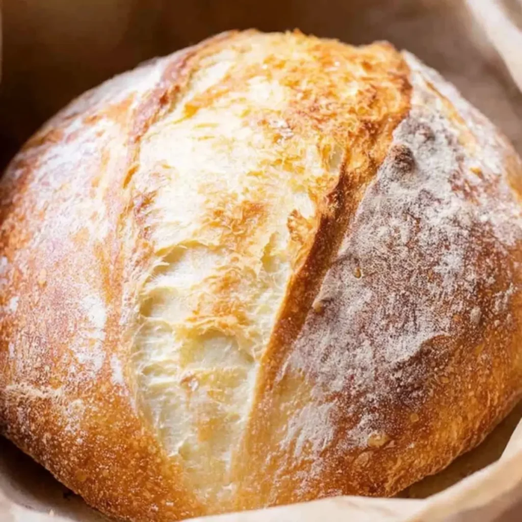 No Knead Sourdough Bread Recipe