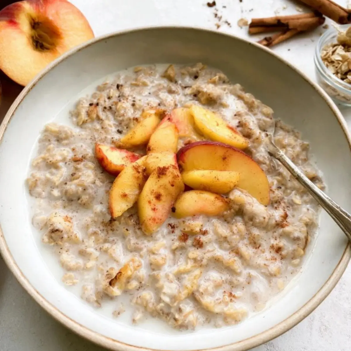 Peaches & Cream Oatmeal